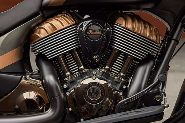 Indian Motorcycle Chieftain Elite Engine From Right