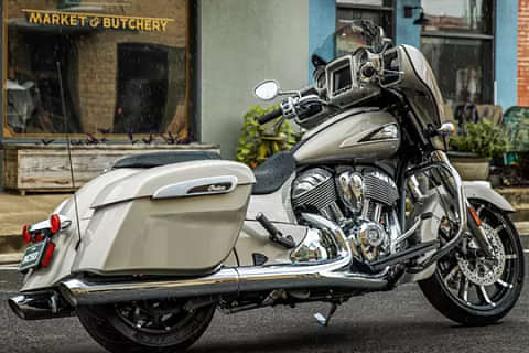 Indian Chieftain Limited Deepwater Metallic Right Rear Three Quarter