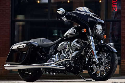 Indian Chieftain Limited Deepwater Metallic Right Side View
