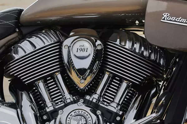 Indian Motorcycle Roadmaster Engine From Left