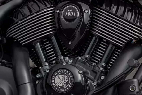 Indian Motorcycle Springfield Dark Horse Engine From Right
