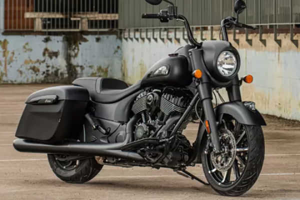 Indian Motorcycle Springfield Dark Horse Right Front Three Quarter