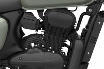 JAWA 42 2.1 Engine From Left JAWA 42 2.1 Engine From Left