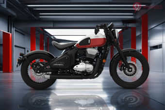 JAWA 42 Bobber Right Side View JAWA 42 Bobber Right Side View