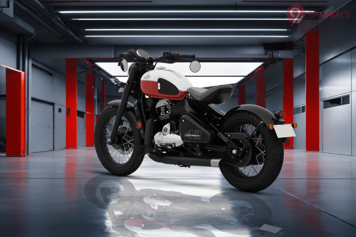 JAWA 42 Bobber Left Rear Three Quarter