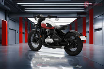 JAWA 42 Bobber Left Rear Three Quarter JAWA 42 Bobber Left Rear Three Quarter