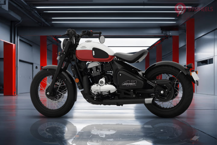 JAWA 42 Bobber Left Side View