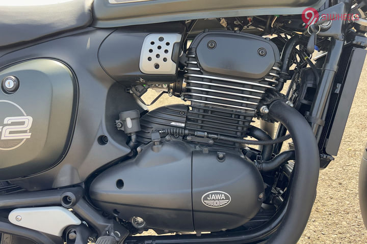 JAWA 42 FJ Engine From Right