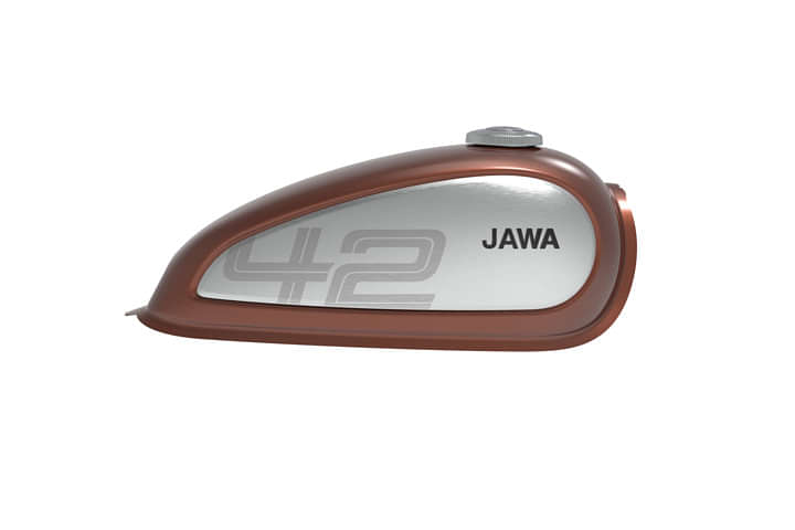 JAWA 42 FJ Fuel Tank