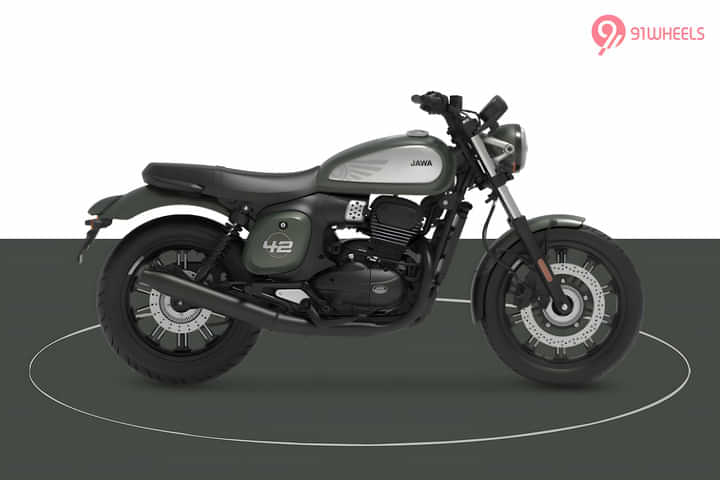 JAWA 42 FJ Right Side View