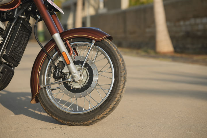 Jawa 350 Front Spoke Wheel