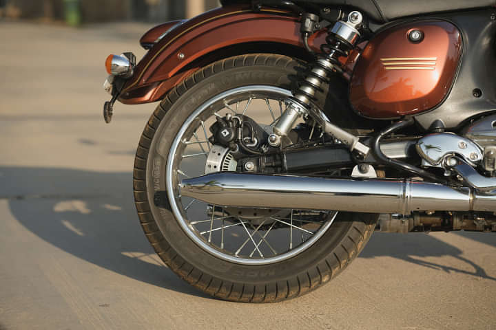 Jawa 350 Rear Spoke Wheel