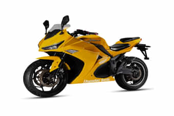 Joy E-bike Thunderbolt Left Front Three Quarter Joy E-bike Thunderbolt Left Front Three Quarter