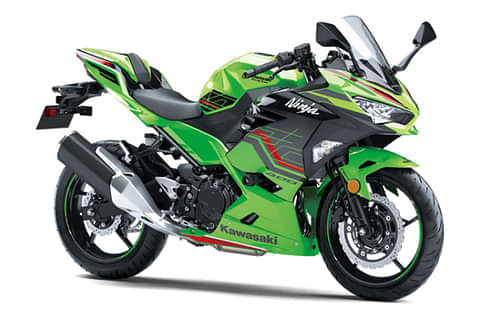 Kawasaki Ninja 400 Front Side Profile Image