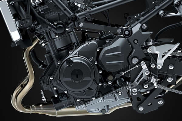 Kawasaki Ninja 400 Engine From Left