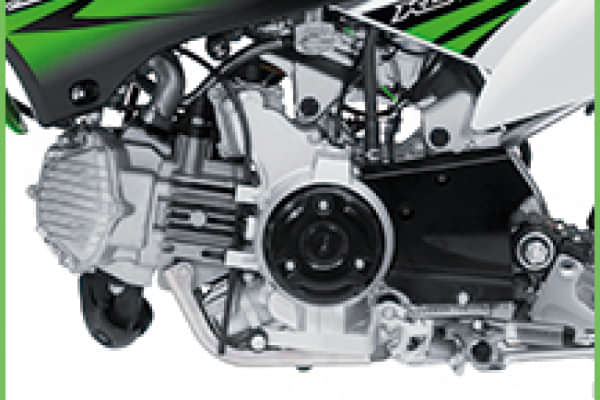 Kawasaki KLX 110 Engine From Left