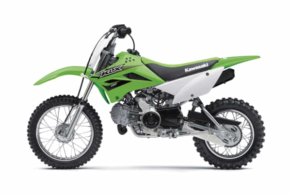 Kawasaki KLX 110 Left Side View Kawasaki KLX 110 Left Side View