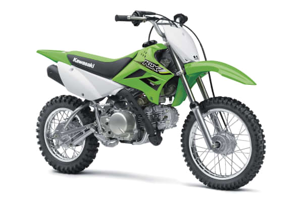 Kawasaki KLX 110 Right Front Three Quarter