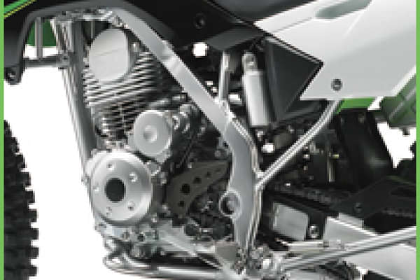 Kawasaki KLX 140 Engine From Left