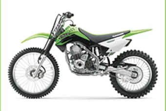 Kawasaki KLX 140 Left Side View