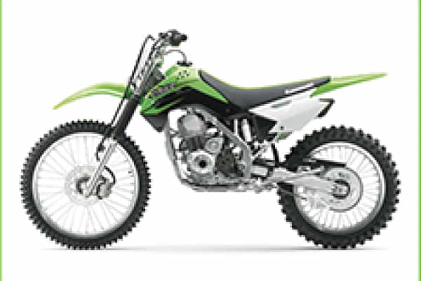 Kawasaki KLX 140 Left Side View