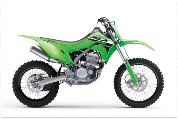 Kawasaki KLX 300R Right Side View