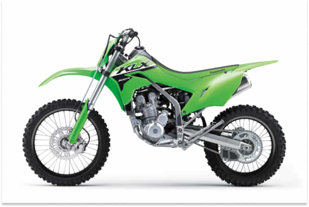 Kawasaki KLX 300R Left Side View