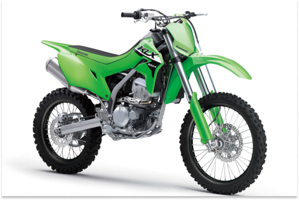 Kawasaki KLX 300R Right Front Three Quarter