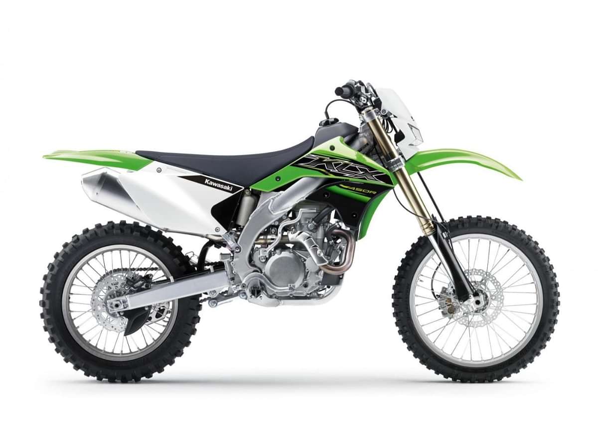 Kawasaki KLX 450R Right Side View