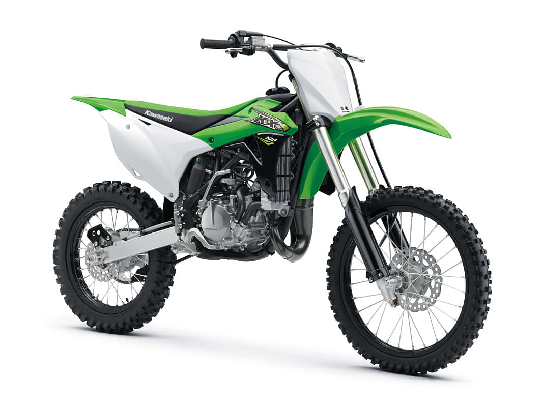 Kawasaki KX 100 Right Front Three Quarter