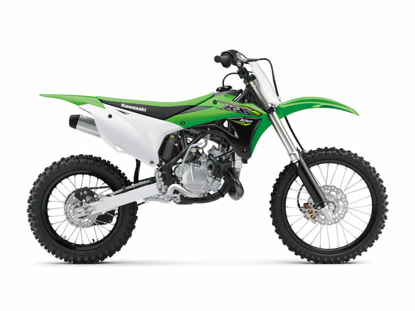 Kawasaki KX 100 Right Side View