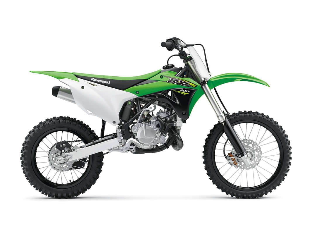 Kawasaki KX 100 Right Side View