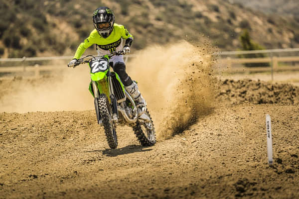 Kawasaki KX 250 Riding Shot