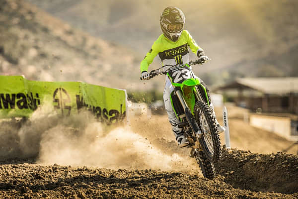 Kawasaki KX 250 Riding Shot