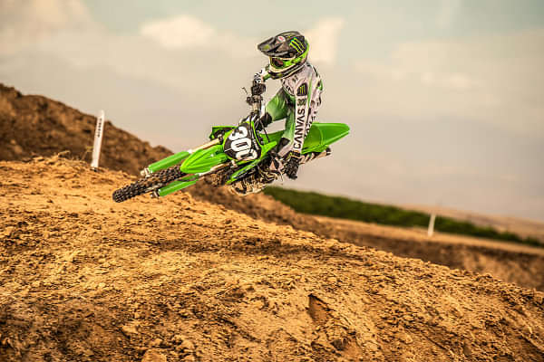 Kawasaki KX 85 Riding Shot