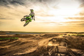 Kawasaki KX 85 Riding Shot