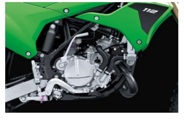 Kawasaki KX112 Engine From Right