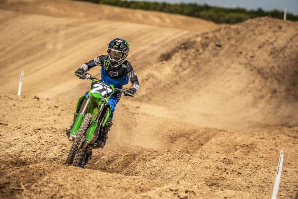 Kawasaki KX112 Riding Shot