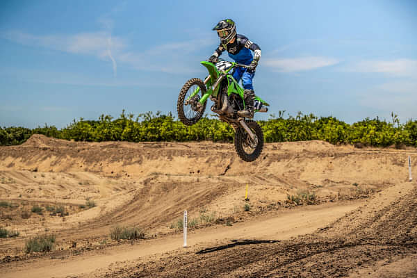 Kawasaki KX112 Cornering Shot