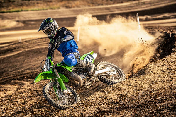 Kawasaki KX112 Cornering Shot