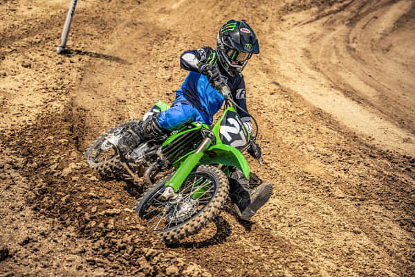 Kawasaki KX112 Riding Shot