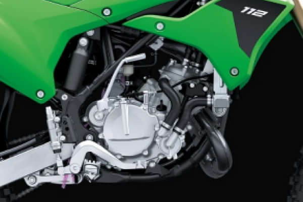 Kawasaki KX112 Engine From Right