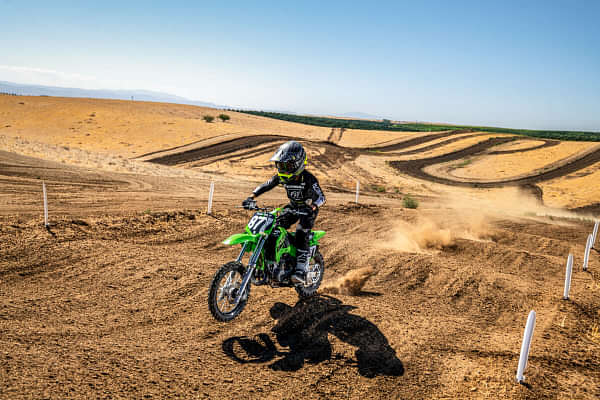 Kawasaki KX65 Riding Shot