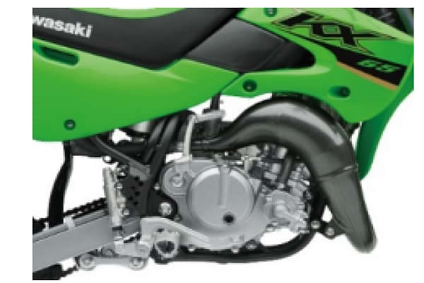 Kawasaki KX65 Engine From Right