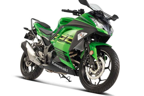 Kawasaki Ninja 300 Front Side Profile Image