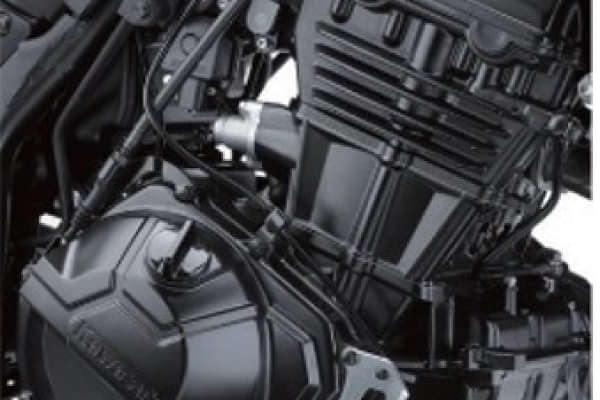 Kawasaki Ninja 300 Engine From Right