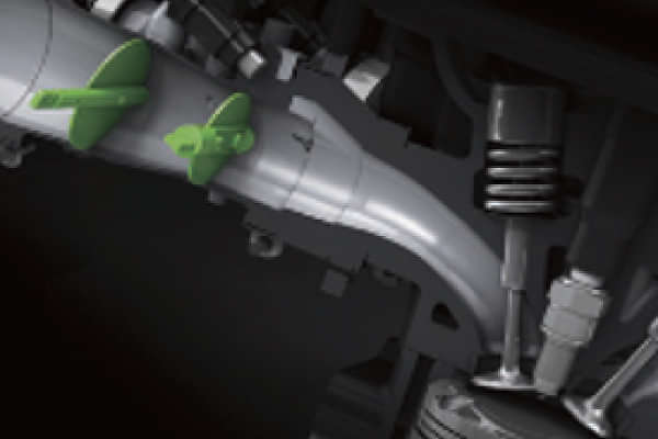 Kawasaki Ninja 300 Engine From Left