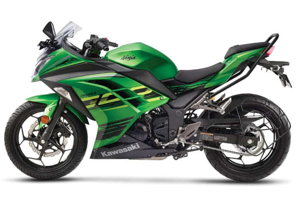 Kawasaki Ninja 300 Left Side View