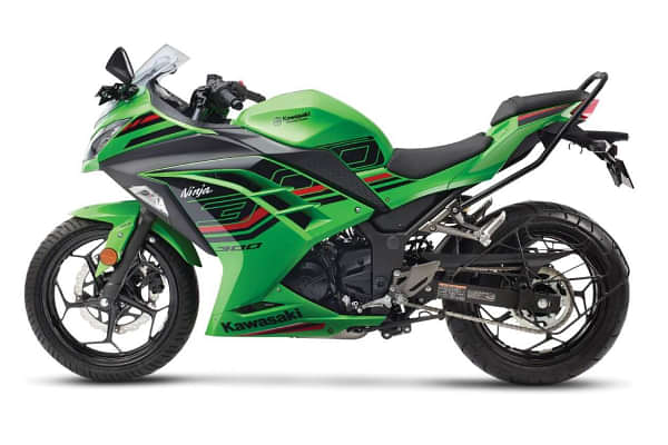 Kawasaki Ninja 300 Left Side View