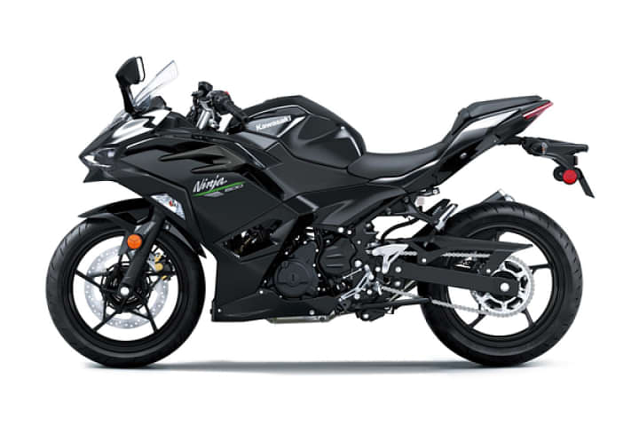 Kawasaki Ninja 500 Left Side View